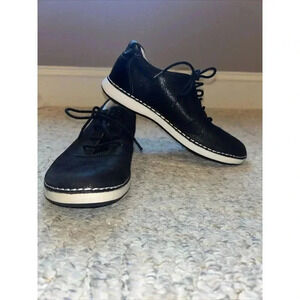 Algeria Essence Black Sparkle Sneaker Comfort Goth Grunge Size 36